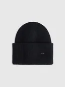 Czapki damskie - Czapka beanie uniseks 4F 4FRAW25ACAPU0721-20S Czarny Uniwersalny - miniaturka - grafika 1