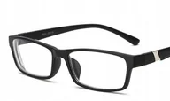 Okulary korekcyjne, oprawki, szkła - Okulary korekcyjne kujonki minusy -5.5 - miniaturka - grafika 1