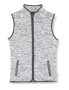 Playshoes Dziecięca kamizelka polarowa unisex, szary, 140 - Kurtki i płaszcze dla chłopców - miniaturka - grafika 1