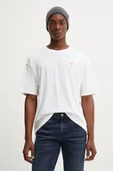 Koszulki męskie - Diesel t-shirt bawełniany T-BOXT-K2 męski kolor biały gładki A14814.0QKAP - miniaturka - grafika 1