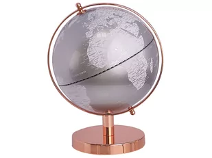 Beliani Globus srebrny CABOT - Globusy - miniaturka - grafika 1