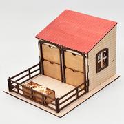 Figurki dla dzieci - Drewniana Stajnia Dla Koni Na Konie Prezent/ PicnicWood - miniaturka - grafika 1