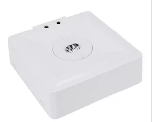 Opr.awaryjna natynkowa LED 3W SKALER [STARLET QUAD] 3h SC AT korytarzowa CNBOP BIAŁA kwadrat IP40 Bemko - Oprawy, klosze i abażury - miniaturka - grafika 1