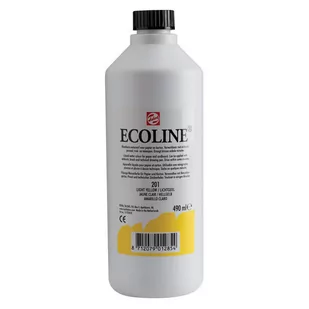 Talens Talens Ecoline farba akwarel płyn 490ml 201 l yell 11722010 - Farby i media malarskie - miniaturka - grafika 1