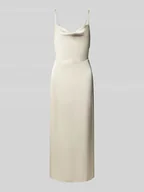 Sukienki - Sukienka midi z satyny z lejącym dekoltem model ‘RAVENNA’ - miniaturka - grafika 1