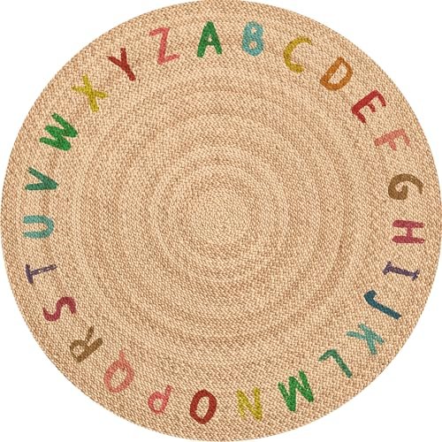 Viniliko, Dywan winylowy ABC Kolory [Diam] 100 cm