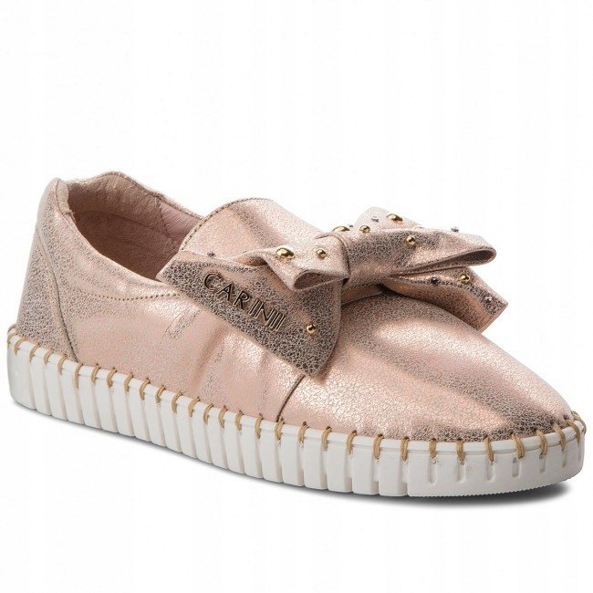 CARINII DAMSKIE PÓŁBUTY RÓŻOWE SKÓRA 36 3T5G5*