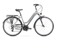 Rowery - Damski Rower trekkingowy ROMET GAZELA 1 R22A-TRE-28-P-45N – Szary – 17" - miniaturka - grafika 1