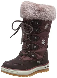 TOM TAILOR Dziewczęce 7972101 śniegowce, czerwony - czerwony Oxblood 02610-29 EU - Śniegowce damskie - miniaturka - grafika 1