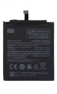 BN34 bateria do Xiaomi 5A 2910mAh bulk - Baterie do telefonów - miniaturka - grafika 1