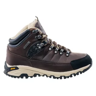 Buty dla dziewczynek - Damskie Buty HI-TEC LOTSE MID WP WO'S 84510-BROWN/BLK - grafika 1