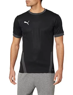 Koszulki męskie - Puma koszulka męska Teamgoal 23 Black-asphalt L 704171 - grafika 1