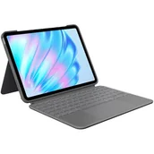 Etui do tabletów - Etui na iPad Air LOGITECH Combo Touch Szary Klawiatura - miniaturka - grafika 1