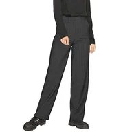 Spodnie damskie - JJXX Jxmary Striped Hw PNT Noos spodnie chinosy damskie, ciemnoszary melanż, 25W / 32L - miniaturka - grafika 1