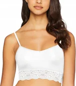 Biustonosze - Sloggi biustonosz top miękki biały Romance Bralette rozmiar 48 - miniaturka - grafika 1