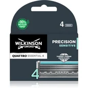 Kosmetyki do golenia - Wilkinson Quattro Titanium Sensitive M) wkład do maszynki do golenia 4szt - miniaturka - grafika 1