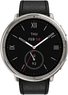 Smartwatch - AMAZFIT ACTIVE 2/A2433 BLK LEAT W2433EU1N HUAMI - miniaturka - grafika 1