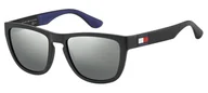 Okulary przeciwsłoneczne - Okulary TOMMY HILFIGER TH-1557-S-003. Okulary przeciwsłoneczne, Kolor czarny. Mężczyzna. - miniaturka - grafika 1