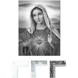 Obraz Serce Maryi - Ikony i obrazy sakralne - miniaturka - grafika 1