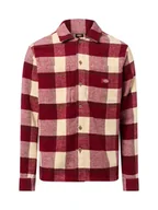 Koszule męskie - Dickies Męska koszula flanelowa z zawartością wełny - Plaid Coaling Mężczyźni Comfort Fit czerwony w kratkę, M - miniaturka - grafika 1