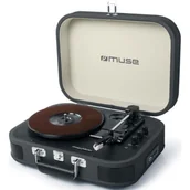 Gramofony - Muse MT-201 DG czarny - miniaturka - grafika 1