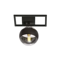 Lampy sufitowe - Emibig Imago 1E lampa sufitowa 1-punktowa czarna/stripe 1132/1E - miniaturka - grafika 1