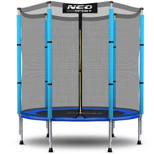 Trampolina ogrodowa Neo-Sport NS-04Z200F dla dzieci 140 cm 4,5ft - Trampoliny - miniaturka - grafika 1