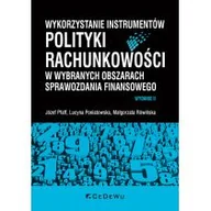 Finanse, księgowość, bankowość - Wykorzystanie instrumentów polityki... - miniaturka - grafika 1
