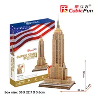 Puzzle - Cubicfun Puzzle 3D Empire State Building 55 elementów - miniaturka - grafika 1
