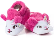 Kapcie damskie - Kapcie dla niemowlaka – różowe myszki 0-6 m. - miniaturka - grafika 1