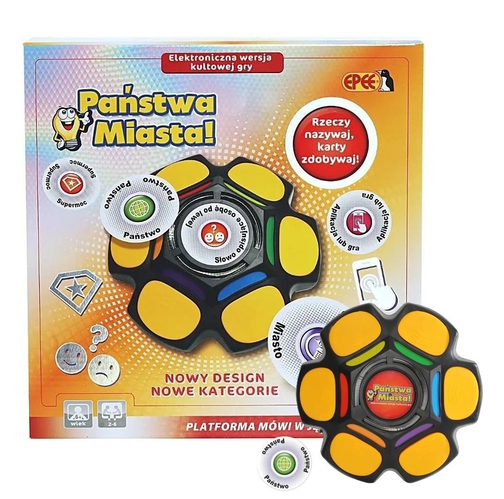 PAŃSTWA I MIASTA ELEKTRONICZNA GRA FAMILIJNA - NAJLEPSZA DLA CAŁEJ RODZINY