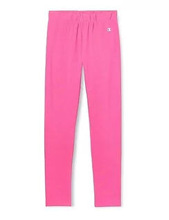 Legginsy - Champion Legacy Color Punch G-Cotton-Lycra Legginsy Dziewczyny i Dziewczyny, Fuksja, 13-14 lat - grafika 1