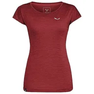 Koszulki i topy damskie - Salewa Puez Melange Dry T-shirt damski, niebieski melanż, XXS, KOBIETA - miniaturka - grafika 1