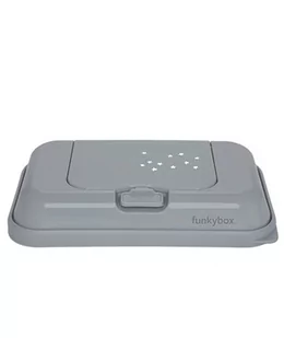 Funkybox, Pojemnik na chusteczki To Go, Little Star, Grey - Chusteczki nawilżane - miniaturka - grafika 1