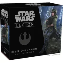 Star Wars: Legion - Rebel Commandos Unit Expansion Fantasy Flight Games - Gry bitewne - miniaturka - grafika 1