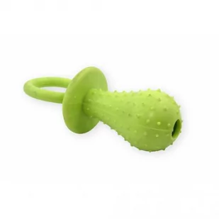 PET NOVA Pet Nova Smoczek dentystyczny Pacifier z miętą żółty 14cm PPTN019 - Zabawki dla psów - miniaturka - grafika 1