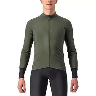 Castelli 4522518-075 Flight Jersey Air Długa koszulka Męska Wojskowy Zielony Rozmiar L - Koszulki męskie - miniaturka - grafika 1