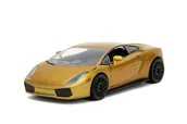Samochody i pojazdy dla dzieci - JADA FAST AND FURIOUS LAMBORGHINI GALLARDO ZŁOTY 1:24 253203089 - miniaturka - grafika 1