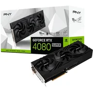 Karty graficzne - PNY GeForce RTX 4080 SUPER Verto Triple Fan OC 16GB GDDR6X DLSS 3 VCG4080S16TFXPB1-O - miniaturka - grafika 1