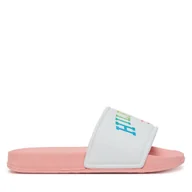 Buty dla dziewczynek - Klapki Tommy Hilfiger T3A0-33813-1172A Biały - miniaturka - grafika 1