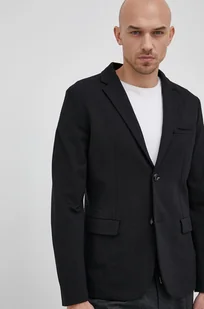 Emporio Armani Emporio Armani marynarka męska kolor czarny - Marynarki męskie - miniaturka - grafika 1