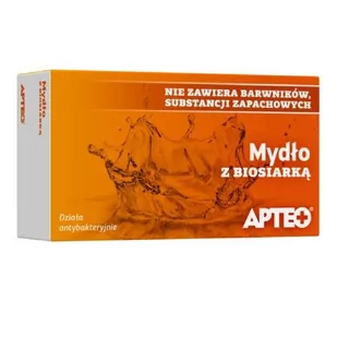 SYNOPTIS PHARMA Mydło z biosiarką APTEO CARE 100g - Mydła - miniaturka - grafika 1