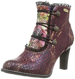 Laura Vita Alcbaneo 130 damskie botki, czerwony (wine red), 40.5 EU - Botki damskie - miniaturka - grafika 1