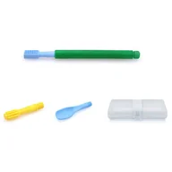 Akcesoria medyczne - ARK Carry Kit Wibrator Logopedyczny Z-Vibe + 3 Końcówki Masujące Zielony - miniaturka - grafika 1