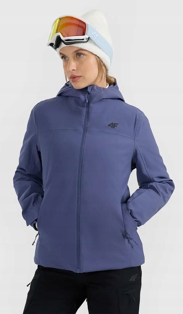 4F DAMSKA KURTKA OCIEPLANA ZIMOWA NARCIARSKA membrana / rozm L