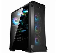 Obudowy komputerowe - Obudowa gamingowa PC MS ARMOR V710 Czarna - miniaturka - grafika 1