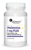 Układ nerwowy - ALINESS ALINESS Melatonina 1mg PLUS (Wspomaga zasypianie i jakość snu) 100 Tabletek wegetariańskich - miniaturka - grafika 1