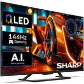 Telewizory - SHARP 43HR7765E 43" QLED 4K 144Hz Google TV - miniaturka - grafika 1