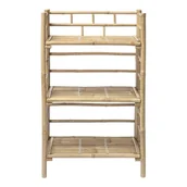 Półki i regały dla dzieci - Naturalny bambusowy regał dziecięcy 66x105 cm Zep – Bloomingville Mini - miniaturka - grafika 1