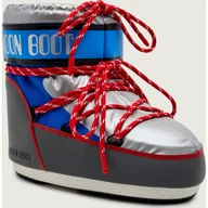 Śniegowce damskie - Moon Boot Śniegowce ICON LOW SPACE RACING - miniaturka - grafika 1